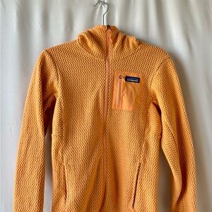 Patagonia Women’s R1 Air Full Zip Orange Size Small